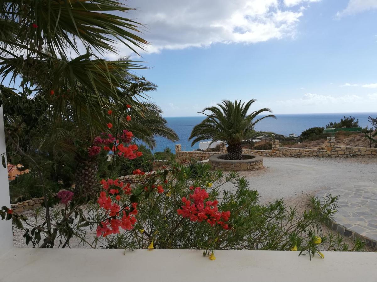 Tranquil Villa With Sea View In Ammopi Karpathos Amoopi Bagian luar foto