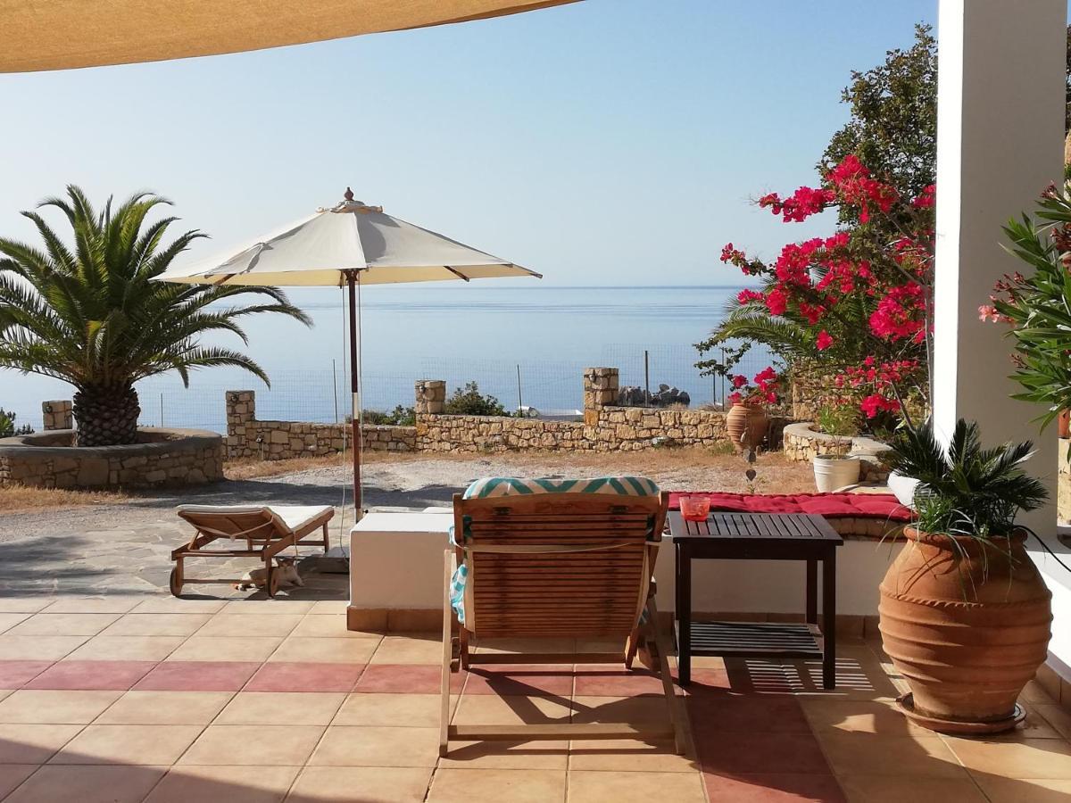 Tranquil Villa With Sea View In Ammopi Karpathos Amoopi Bagian luar foto