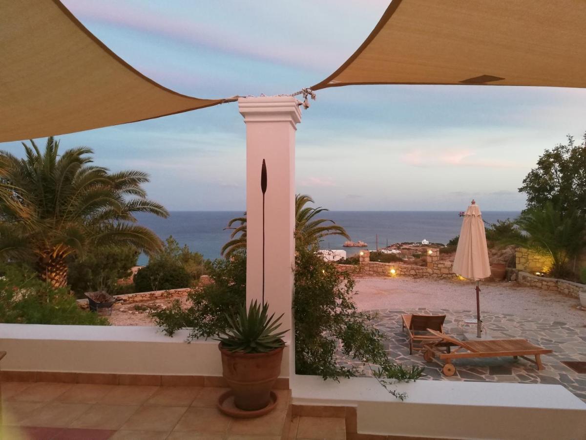 Tranquil Villa With Sea View In Ammopi Karpathos Amoopi Bagian luar foto