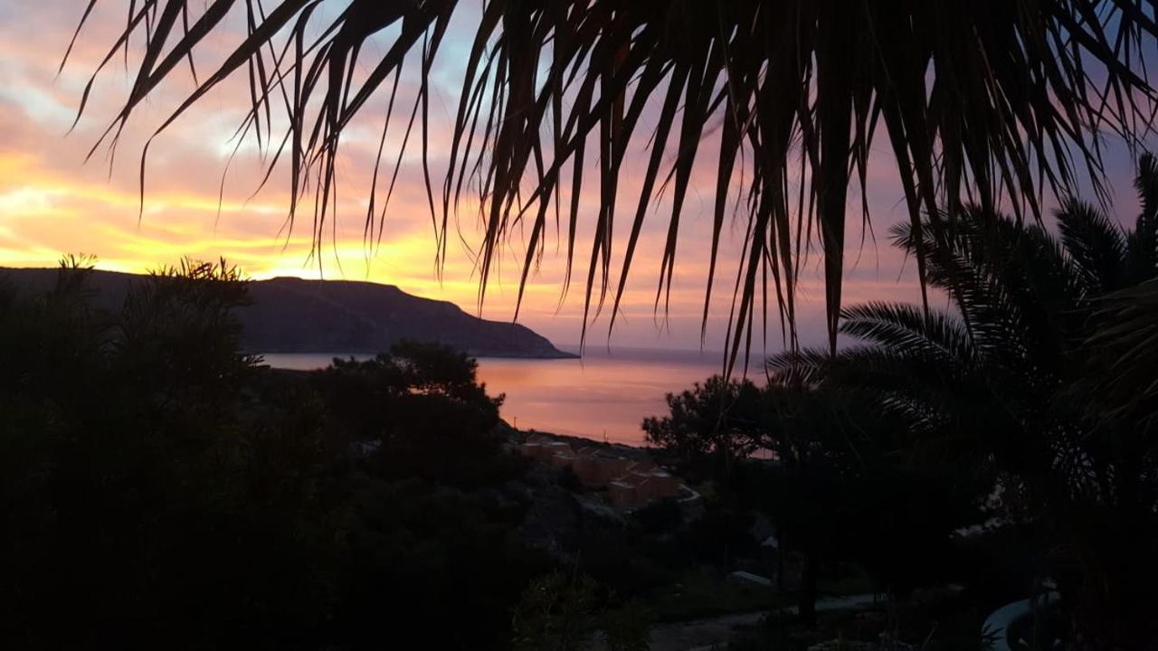 Tranquil Villa With Sea View In Ammopi Karpathos Amoopi Bagian luar foto