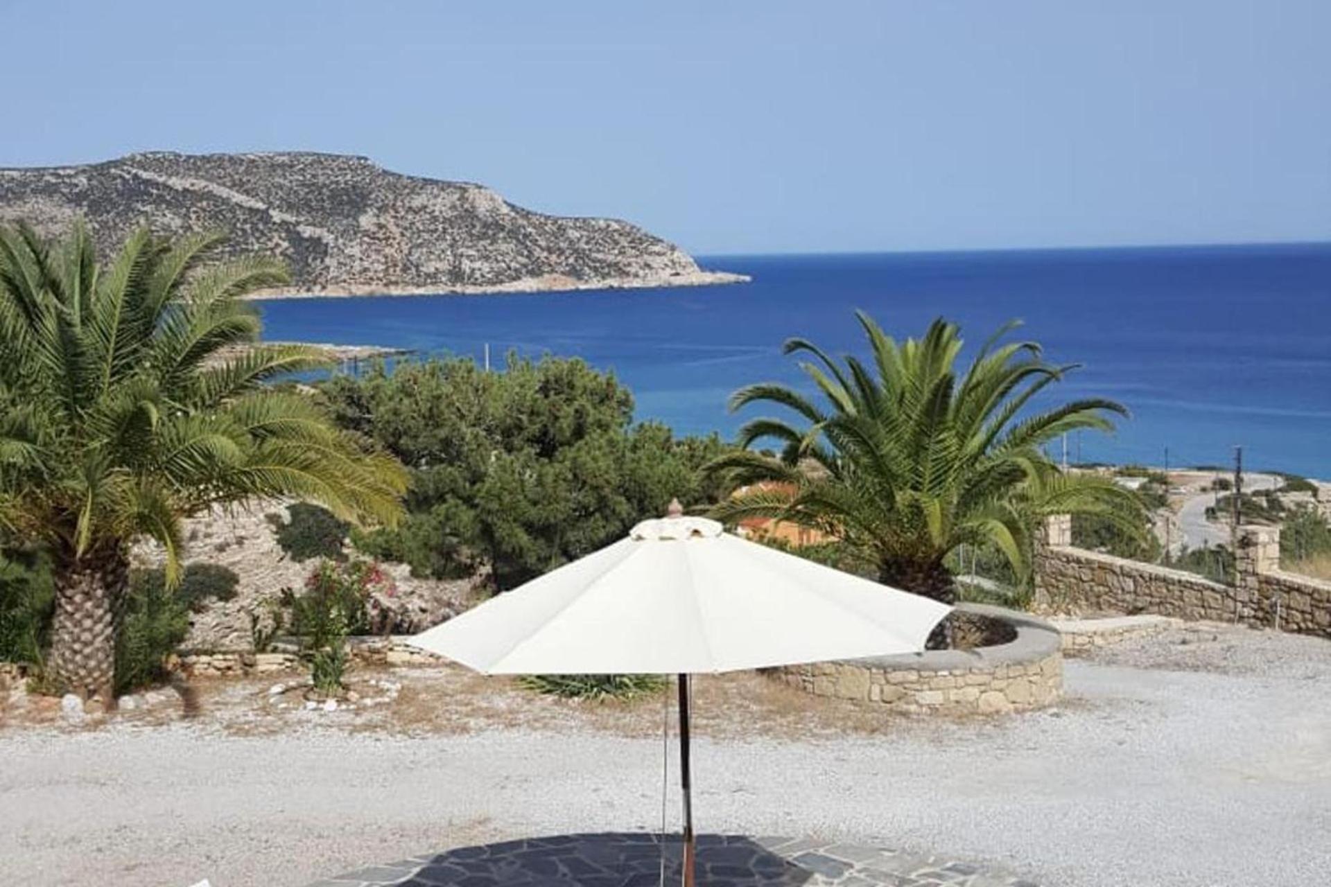 Tranquil Villa With Sea View In Ammopi Karpathos Amoopi Bagian luar foto
