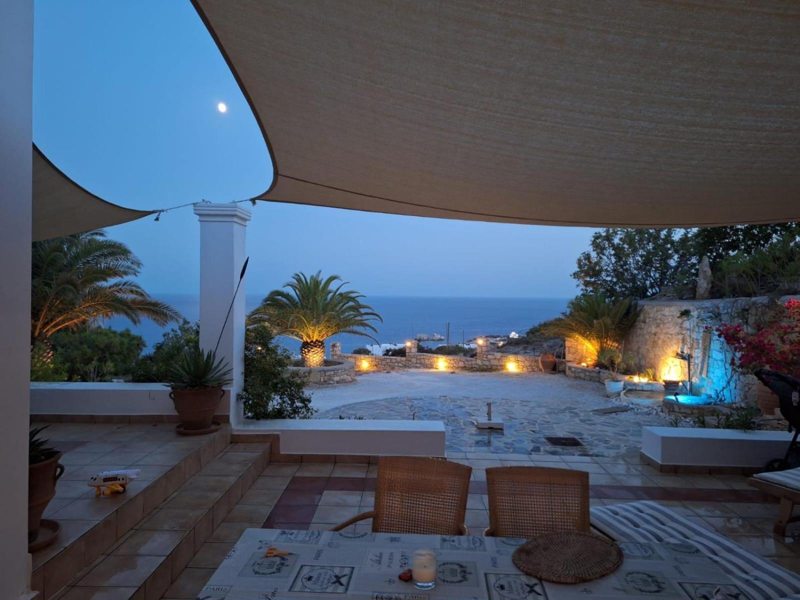 Tranquil Villa With Sea View In Ammopi Karpathos Amoopi Bagian luar foto